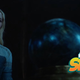 Galadriel looks at the seeing stone